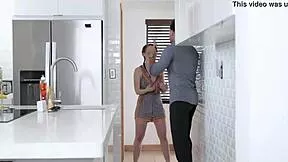 stepsis gets horny in shower and takes brother's cock deep in ass