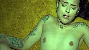 blue eyed brunette skinny wife tight pussy pounded nonstop hotel closeup