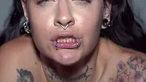 blue eyed brunette skinny wife tight pussy pounded nonstop hotel closeup