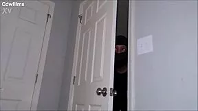 i caught burglar n seduced him in my house hehe