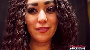 petite blonde lexxie gags deep on machine dildo while hairy pussy pounded hard domination