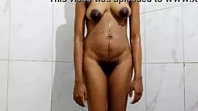 Desi bhabhi begs for harder doggy pounding while pissing in homemade clip