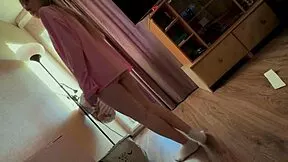 Teen 18 girl teaches her ass to fart slowly in public but fails hilariously