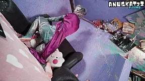 Tattooed Model Fingers Ass and Vibes Pussy Live on Cam