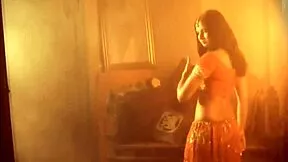 little indian teen dances bollywood style stripping her clothes off