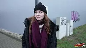 german scout picks up flexible redhead teen olivia westsun for raw uncensored casting with monster cock deepthroat doggystyle and squirting