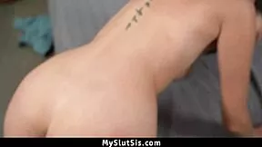 Stepbrother FINGERS Her TIGHT PUSSY In Touch Challenge