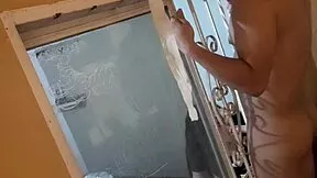 dad locks up room but horny spanish teen sneaks lover in window for wild pussy pounding session