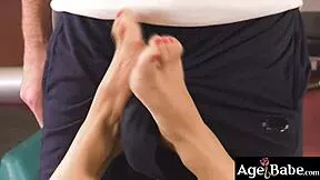 John Price Fucks Mature Client Szandi in Intense Personal Training Session