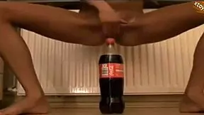 babe wanna watch me shove this bottle deep in my tight teen pussy?
