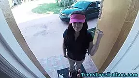 Newbie Teen Rider Takes Facial After Hardcore Cock Ride!