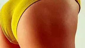 hey step bro your cock looks so hard after my bikini try on let me help jerk it off into my wet panties