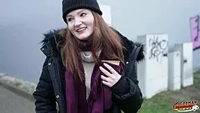 german scout picks up flexible redhead teen olivia westsun for raw uncensored casting with monster cock deepthroat doggystyle and squirting