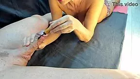 hey mommy, your femdom hands gently stroke that monster cock till the cum fountain sprays everywhere for swallow!