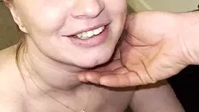 Stepmom Deepthroats Stepson's Huge Cock With Big Natural Tits Bedroom Suck