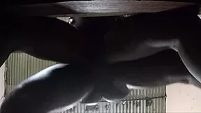 i rip lingerie off sexy ebony wife's hairy pussy and fuck her hard with monster cock till milk drips everywhere