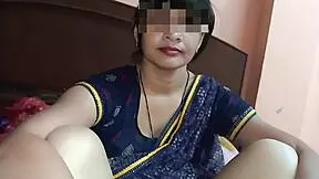 desi wife with long hair rides cock cowgirl in hardcore homemade fuck with clear hindi moans