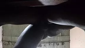 i rip lingerie off sexy ebony wife's hairy pussy and fuck her hard with monster cock till milk drips everywhere