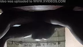 i rip lingerie off sexy ebony wife's hairy pussy and fuck her hard with monster cock till milk drips everywhere