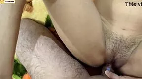 desi indian college girl 18+ gets her hairy pussy creampied after fingering and dirty talk!