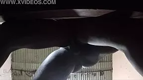 i rip lingerie off sexy ebony wife's hairy pussy and fuck her hard with monster cock till milk drips everywhere