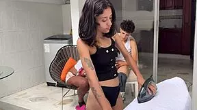 my girlfriend's friend seduces me for secret hard pounding till caught
