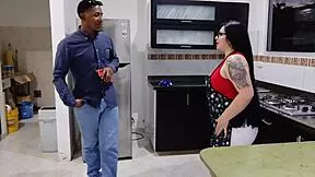 My latina wife interviews the new curvy maid then i fuck her everywhere in the house.