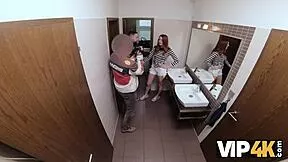 vip4k guy spots cute redhead at mall and fucks her for cash 💰😏