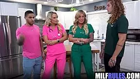 Does Pounding Our Stepmoms' Big Tits Asses Count as Real Work Now?