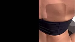 heart pounds during risky bareback creampie fuck with horny colombian in mall bathroom