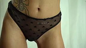 she sways skinny tattooed body on bed, freeing her narrow colombian ass in this intriguing photoshoot dance.