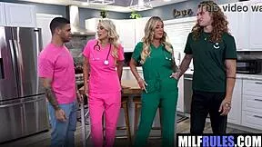 Does Pounding Our Stepmoms' Big Tits Asses Count as Real Work Now?