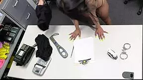 Vikki Valentine caught stealing jewelry now fucked hard by cop 😈🍑