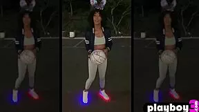 ever seen sexy ebony milf misty stone tease small tits ass in lingerie?