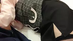 hey ol assistant cums hard from cunnilingus then creampie cosplay fuck