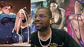 giant futa snow white rides wonder woman chun-li cock cums everywhere alley