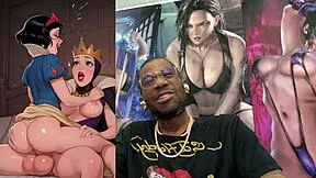 giant futa snow white rides wonder woman chun-li cock cums everywhere alley