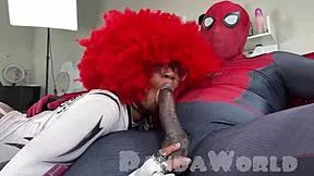 i'm spider slut as spider dude stuffs my asshole full of dick