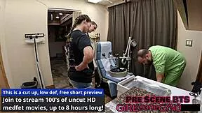 i'm nurse bunny gettin my tight asshole fingered n pussy spread durin yearly physical ugh so humiliatin