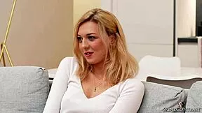 czech babe isabella de laa shares outdoor casting secrets in this backstage interview