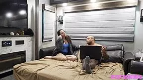 Step-brother, chat roulette got hot—take my virginity doggystyle now?