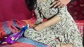 indian step sis still mad after fight but sucks and fucks step bro hard?