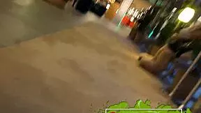 redhead gets tricked into rough interracial fuck bent over doggystyle by big black cock ariel ortiz