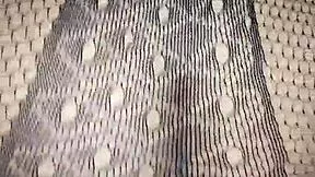 Hey I seduced my neighbor's husband in lingerie begging him to creampie my pussy