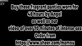 damn angel she sucks me off then i fuck her missionary till we cum together?