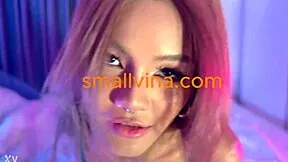 Teen Thai Babe's Petite Body And Big Ass Shake Seductively Solo On Bed