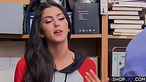 why'd hot latina teen lick that lollipop then get garage smashed?