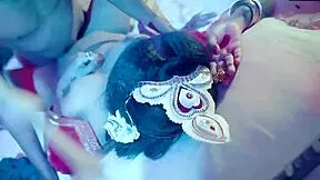 wow young indian couple fucks wildly on suhaag raat first night with dirty hindi audio