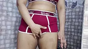 Stepmom's tight pussy aches as stepson pounds her hard in bathroom