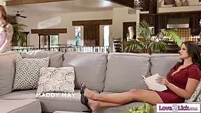 you three thank me by licking my milf pussy good girls